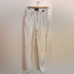 Versace authentic white skinny jeans